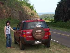 Auf der Fahrt nach Foz do Iguaçu